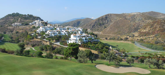 Golf and mountain views from La Quinta - Benahavís, South of Spain