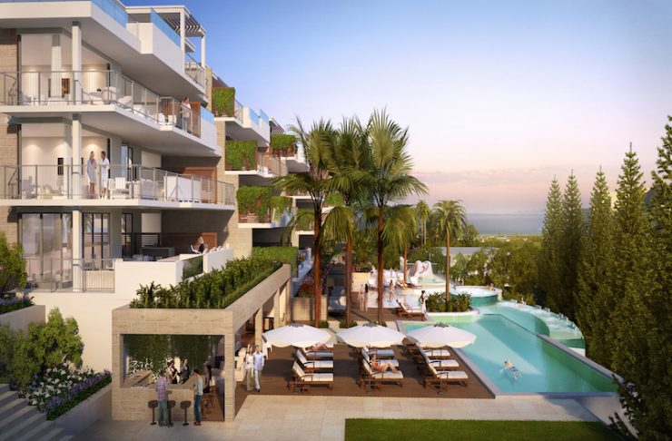 Apartments with sea views in Marbella East, Spain